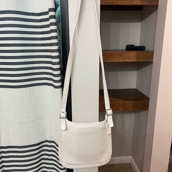 Coach Handbags - Coach Elegant White Shoulder Bag
